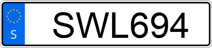 Numer rejestracyjny SWL694 posiada Mercedes-Benz 300E 24