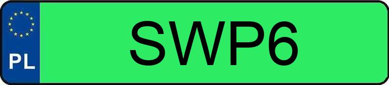 Numer rejestracyjny SWP 6 posiada TESLA Model S MR`23 95kWh CVT - SWP6