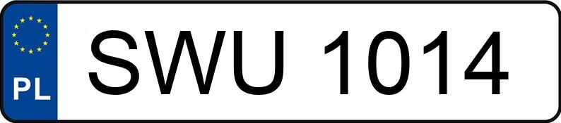 Numer rejestracyjny SWU 1014 posiada FIAT Punto 55 Kat. S - SWU1014