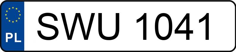 Numer rejestracyjny SWU 1041 posiada RENAULT Clio 1.4 MR`96 RN - SWU1041