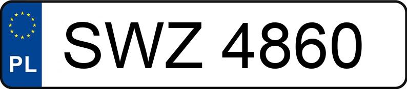 Numer rejestracyjny SWZ 4860 posiada FSM-BIELSKO BIAŁA POLSKI FIAT 126P 650 126P(126A1) - SWZ4860