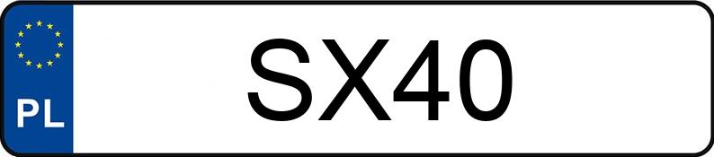 Numer rejestracyjny SX 40 posiada DODGE Grand Caravan 3.6 Kat. MR`11 GT Aut. - SX40