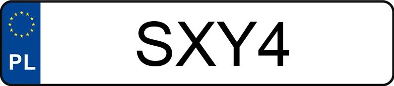 Numer rejestracyjny SXY 4 posiada SHELBY COBRA - SXY4 Numer rejestracyjny SXY 4 posiada SHELBY COBRA - SXY4