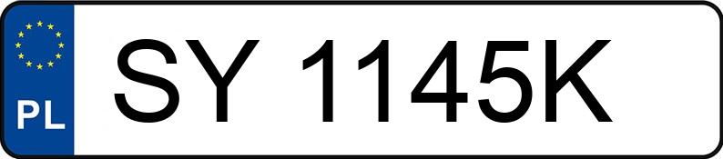 Numer rejestracyjny SY 1145K posiada RENAULT LAGUNA - SY1145K Numer rejestracyjny SY 1145K posiada RENAULT LAGUNA - SY1145K