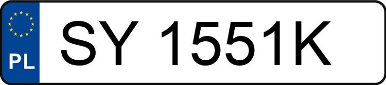 Numer rejestracyjny SY 1551K posiada AUDI A6 TDI - SY1551K