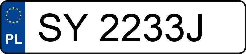 Numer rejestracyjny SY 2233J posiada CITROEN C5 II 1.6 16V THP MR`08 E5 Confort - SY2233J