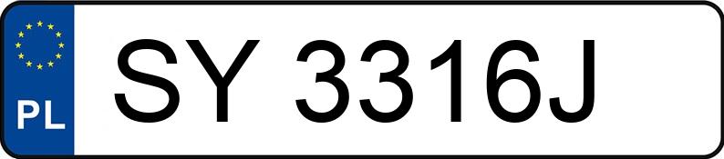 Numer rejestracyjny SY 3316J posiada PEUGEOT 207 - SY3316J Numer rejestracyjny SY 3316J posiada PEUGEOT 207 - SY3316J