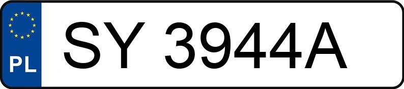 Numer rejestracyjny SY 3944A posiada TOYOTA Yaris 1.33 MR`11 E5 Luna - SY3944A Numer rejestracyjny SY 3944A posiada TOYOTA Yaris 1.33 MR`11 E5 Luna - SY3944A