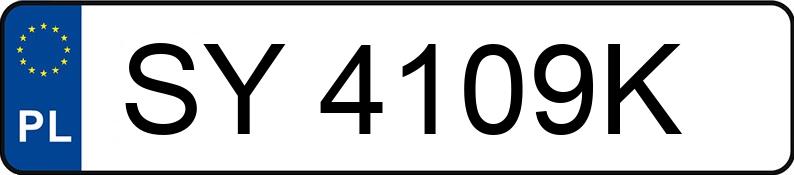 Numer rejestracyjny SY 4109K posiada BMW 740 - SY4109K