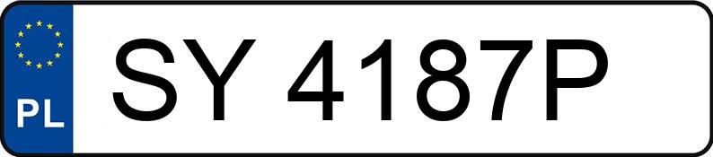 Numer rejestracyjny SY 4187P posiada CITROEN JUMPER - SY4187P