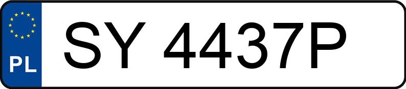 Numer rejestracyjny SY 4437P posiada NISSAN QASHQAI - SY4437P