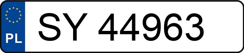 Numer rejestracyjny SY 44963 posiada OPEL ASTRA - SY44963