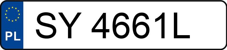 Numer rejestracyjny SY 4661L posiada KIA SPORTAGE - SY4661L