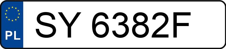 Numer rejestracyjny SY 6382F posiada HYUNDAI I30CW - SY6382F