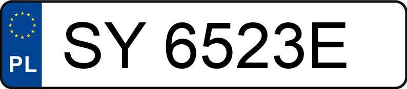Numer rejestracyjny SY 6523E posiada MERCEDES-BENZ 124 - SY6523E Numer rejestracyjny SY 6523E posiada MERCEDES-BENZ 124 - SY6523E
