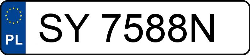 Numer rejestracyjny SY 7588N posiada FIAT BRAVO - SY7588N