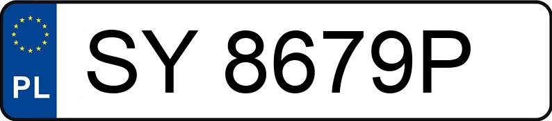 Numer rejestracyjny SY 8679P posiada BMW 320 Touring Diesel DPF MR`06 E4 E91 320 Touring Diesel DPF MR`06 E4 E91 - SY8679P