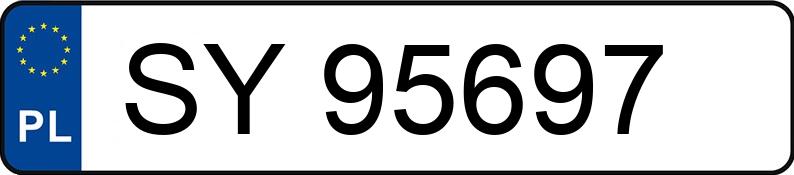 Numer rejestracyjny SY 95697 posiada OPEL ASTRA - SY95697 Numer rejestracyjny SY 95697 posiada OPEL ASTRA - SY95697