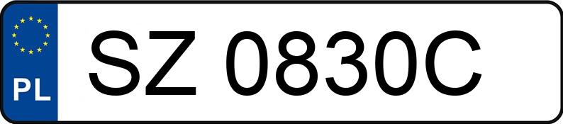 Numer rejestracyjny SZ 0830C posiada FIAT Marea 1.6 16V Kat. SX - SZ0830C Numer rejestracyjny SZ 0830C posiada FIAT Marea 1.6 16V Kat. SX - SZ0830C