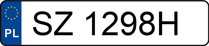 Numer rejestracyjny SZ 1298H posiada AUDI TT - SZ1298H