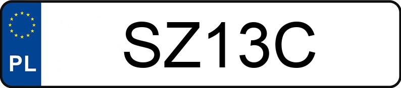 Numer rejestracyjny SZ 13C posiada FIAT 126 650 MALUCH HAPPYEND - SZ13C