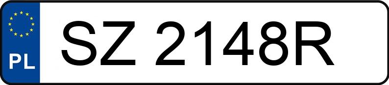 Numer rejestracyjny SZ 2148R posiada PEUGEOT 307 1.4 MR`01 E3 XS - SZ2148R Numer rejestracyjny SZ 2148R posiada PEUGEOT 307 1.4 MR`01 E3 XS - SZ2148R