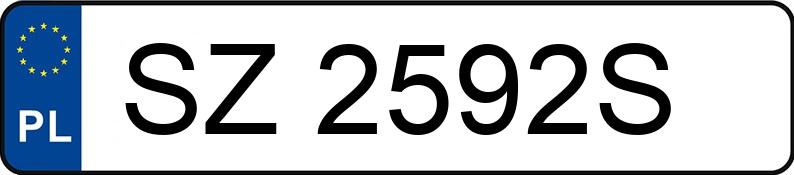 Numer rejestracyjny SZ 2592S posiada HYUNDAI TUCSON - SZ2592S Numer rejestracyjny SZ 2592S posiada HYUNDAI TUCSON - SZ2592S