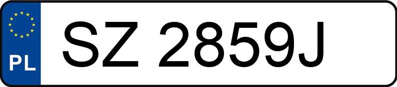 Numer rejestracyjny SZ 2859J posiada FORD FOCUS - SZ2859J Numer rejestracyjny SZ 2859J posiada FORD FOCUS - SZ2859J