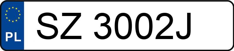 Numer rejestracyjny SZ 3002J posiada NISSAN MICRA - SZ3002J