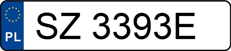 Numer rejestracyjny SZ 3393E posiada FIAT SEICENTO VAN - SZ3393E
