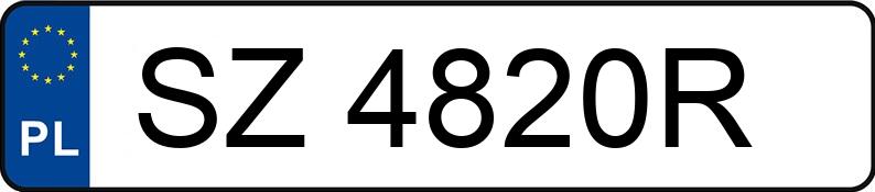 Numer rejestracyjny SZ 4820R posiada BMW 318I - SZ4820R