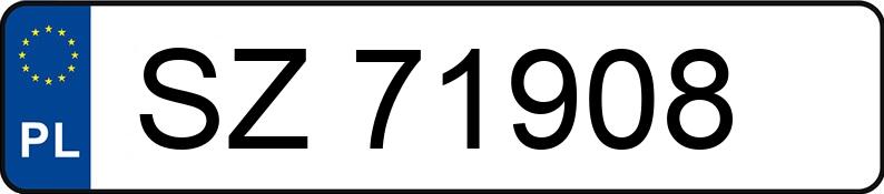 Numer rejestracyjny SZ 71908 posiada MERCEDES-BENZ E 270 CDI MR`00 210 Classic - SZ71908