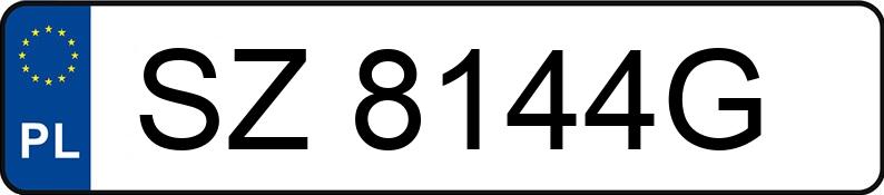 Numer rejestracyjny SZ 8144G posiada MERCEDES-BENZ E 220 CDI MR`00 210 Classic - SZ8144G