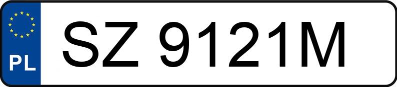 Numer rejestracyjny SZ 9121M posiada PEUGEOT 308 - SZ9121M