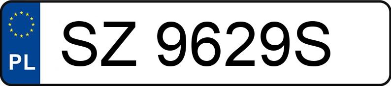 Numer rejestracyjny SZ 9629S posiada SKODA OCTAVIA - SZ9629S