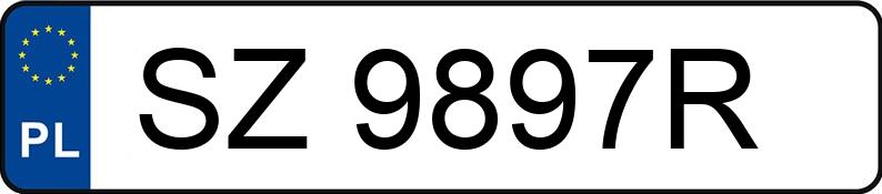 Numer rejestracyjny SZ 9897R posiada MERCEDES-BENZ CLK 320 - SZ9897R