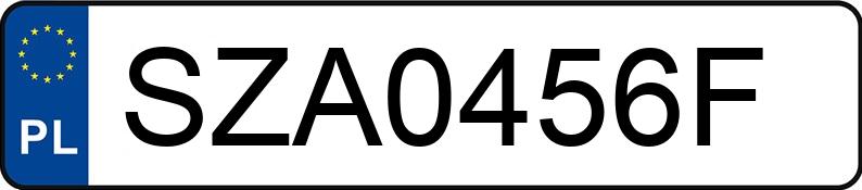 Numer rejestracyjny SZA 0456F posiada FORD Mondeo 2.0 TDCi MR`07 E4 Gold X - SZA0456F