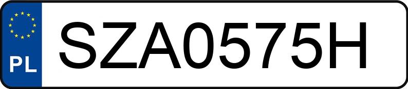 Numer rejestracyjny SZA 0575H posiada HYUNDAI I30 - SZA0575H Numer rejestracyjny SZA 0575H posiada HYUNDAI I30 - SZA0575H