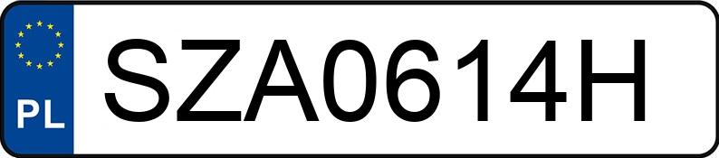 Numer rejestracyjny SZA 0614H posiada SKODA FABIA - SZA0614H