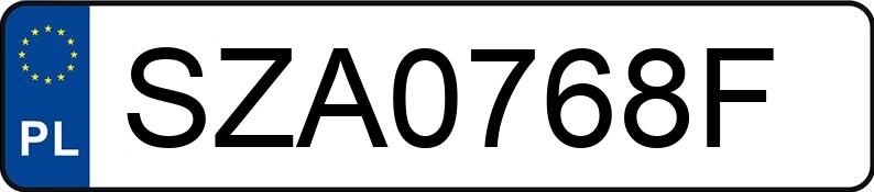 Numer rejestracyjny SZA 0768F posiada VOLKSWAGEN GOLF 1,9 TDI - SZA0768F Numer rejestracyjny SZA 0768F posiada VOLKSWAGEN GOLF 1,9 TDI - SZA0768F