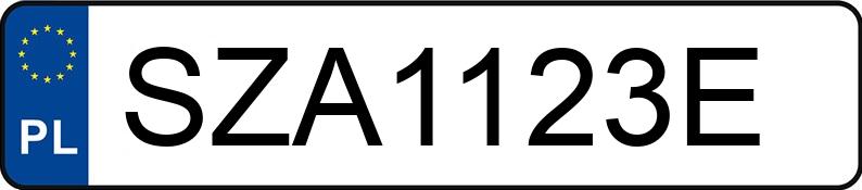 Numer rejestracyjny SZA 1123E posiada OPEL Astra II 1.4 MR`98 Club - SZA1123E Numer rejestracyjny SZA 1123E posiada OPEL Astra II 1.4 MR`98 Club - SZA1123E