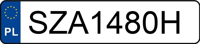 Numer rejestracyjny SZA 1480H posiada HYUNDAI I30 - SZA1480H