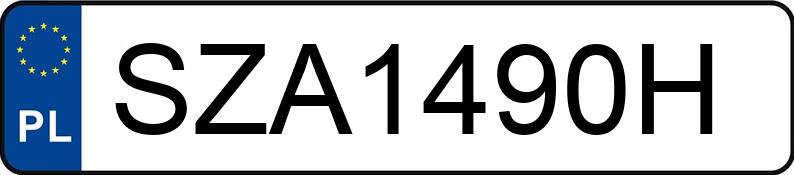 Numer rejestracyjny SZA 1490H posiada BMW 120D - SZA1490H