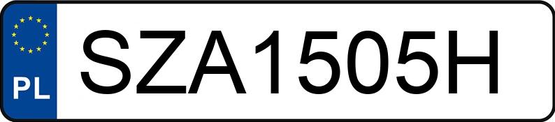 Numer rejestracyjny SZA 1505H posiada MERCEDES-BENZ GLC 220 D 4MATIC - SZA1505H