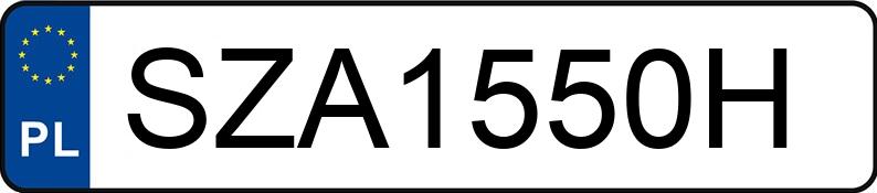 Numer rejestracyjny SZA 1550H posiada RENAULT CAPTUR - SZA1550H