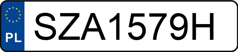 Numer rejestracyjny SZA 1579H posiada KIA CEE D - SZA1579H