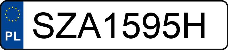 Numer rejestracyjny SZA 1595H posiada MERCEDES-BENZ GLC 220 D 4MATIC - SZA1595H