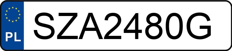 Numer rejestracyjny SZA 2480G posiada PEUGEOT 2008 - SZA2480G