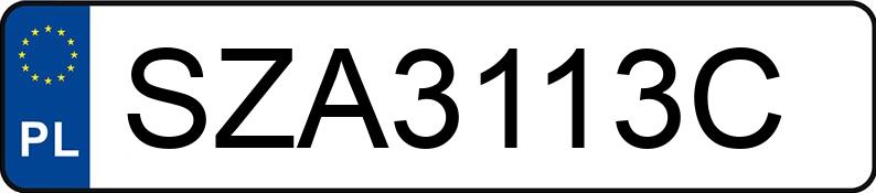 Numer rejestracyjny SZA 3113C posiada FORD FUSION - SZA3113C