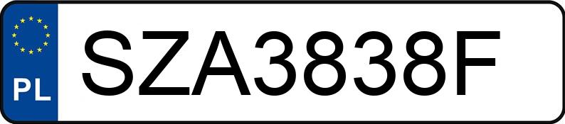 Numer rejestracyjny SZA 3838F posiada RENAULT CLIO - SZA3838F Numer rejestracyjny SZA 3838F posiada RENAULT CLIO - SZA3838F